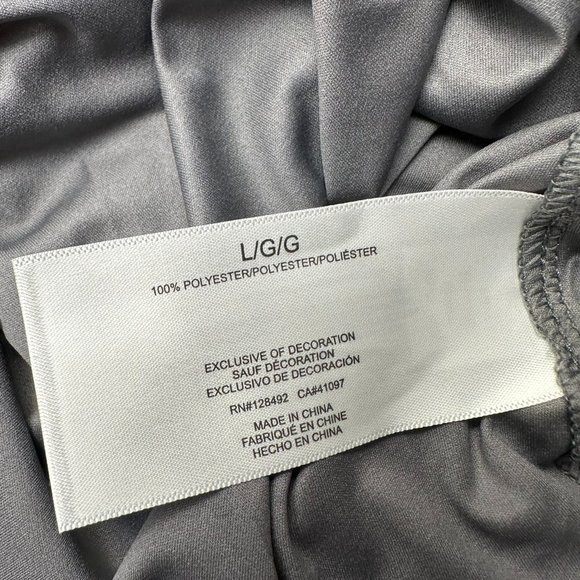 Greg Norman Women's EMMA Sleeveless Ethereal Print Mock Golf Polo, Size L, Black - Picture 9 of 10